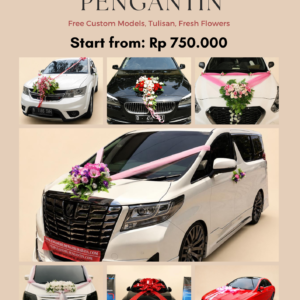 Bunga Mobil Pengantin